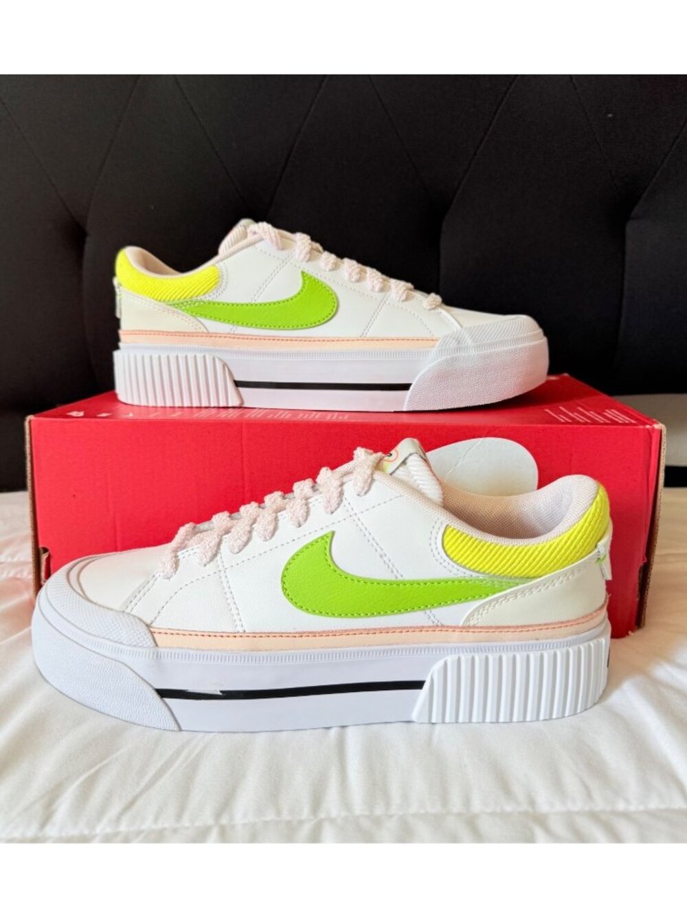 Nike Court Legacy Lift ‘Feel Love’ Women’s Size 7.5 FD0872-100